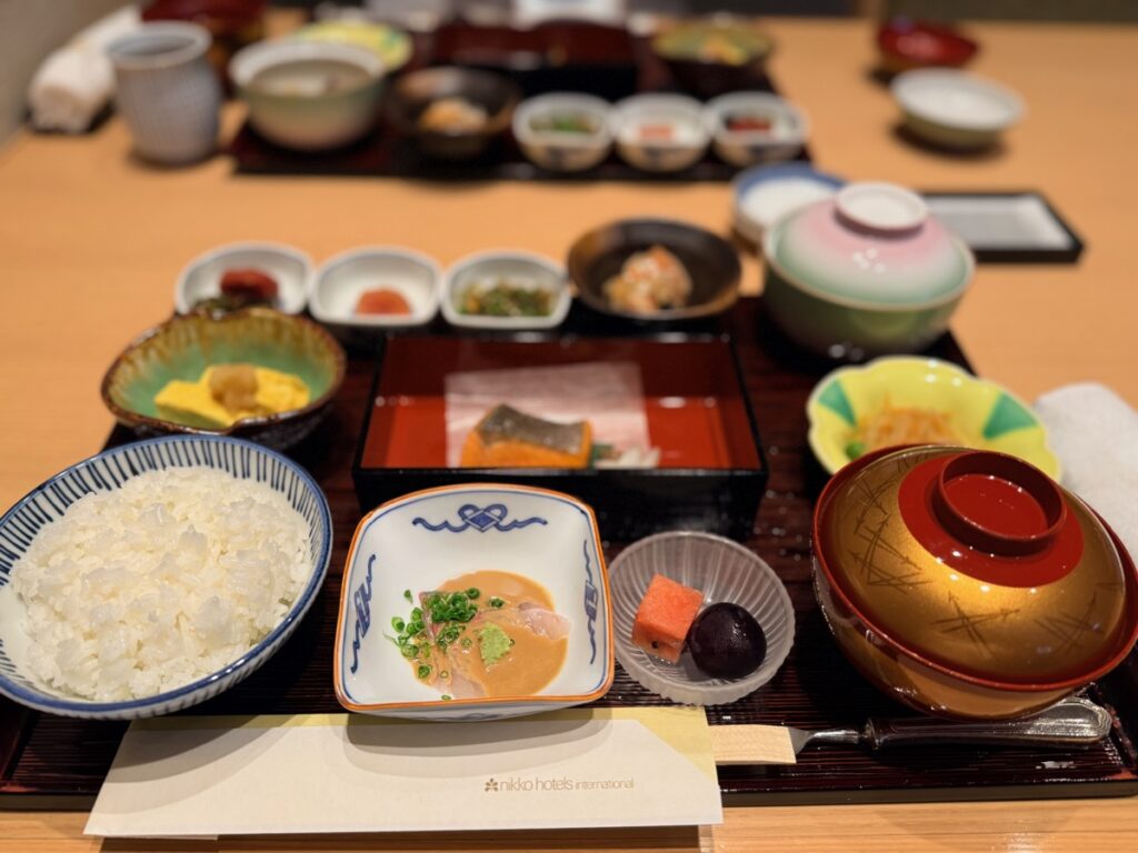 ホテルの朝食